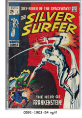 The Silver Surfer #07 © August 1969, Marvel Comics